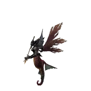 Caught Sea Horse Soldier