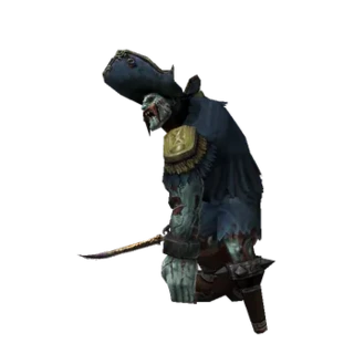 Pirate Zombie Captain